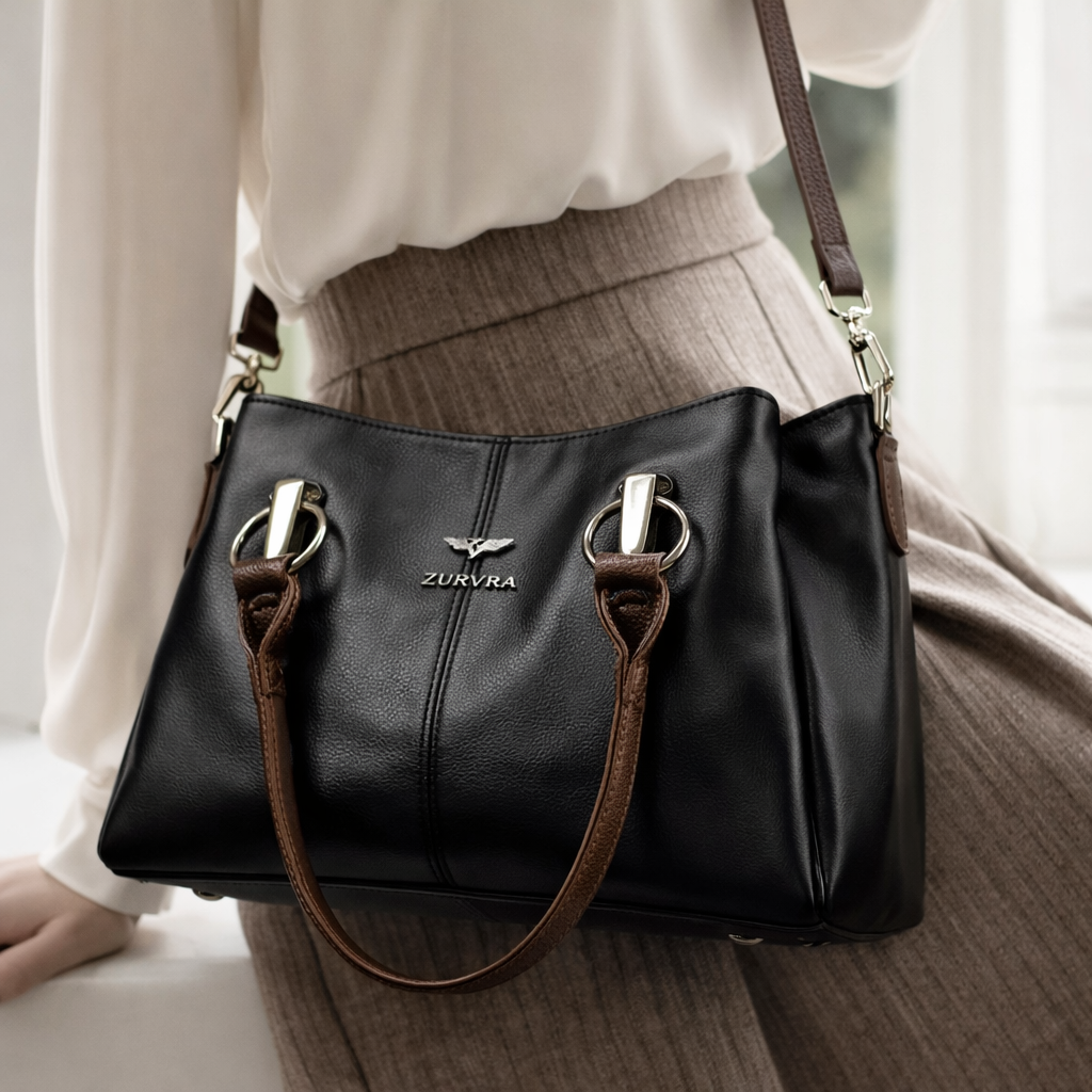 The Sovereign Large Tote — Premium Microfiber Edition