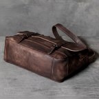 The Heritage Satchel — Vegetable Tanned Leather