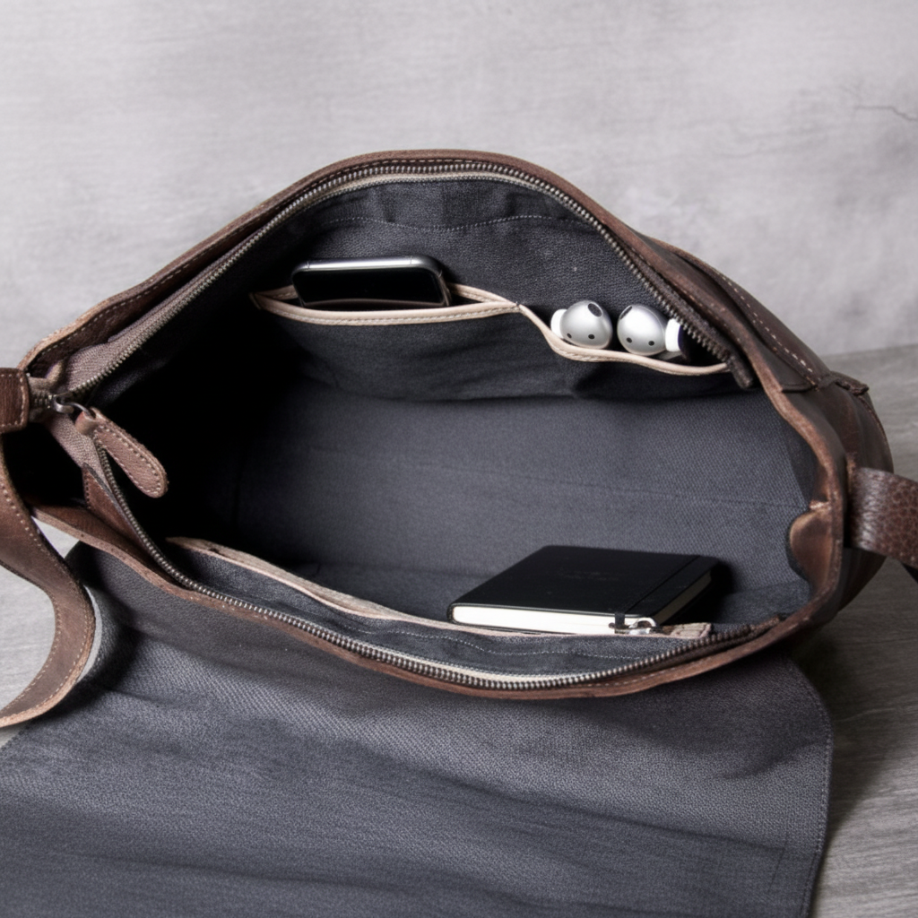 The Heritage Satchel — Vegetable Tanned Leather