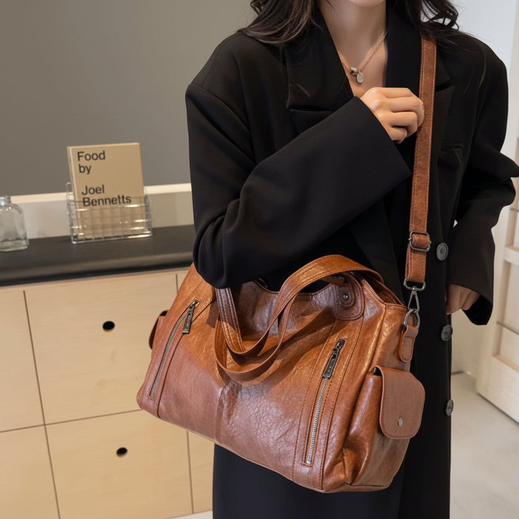 The Soho Slouchy Hobo — Premium Microfiber Edition