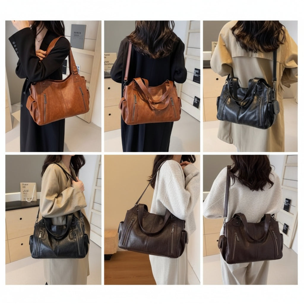 The Soho Slouchy Hobo — Premium Microfiber Edition