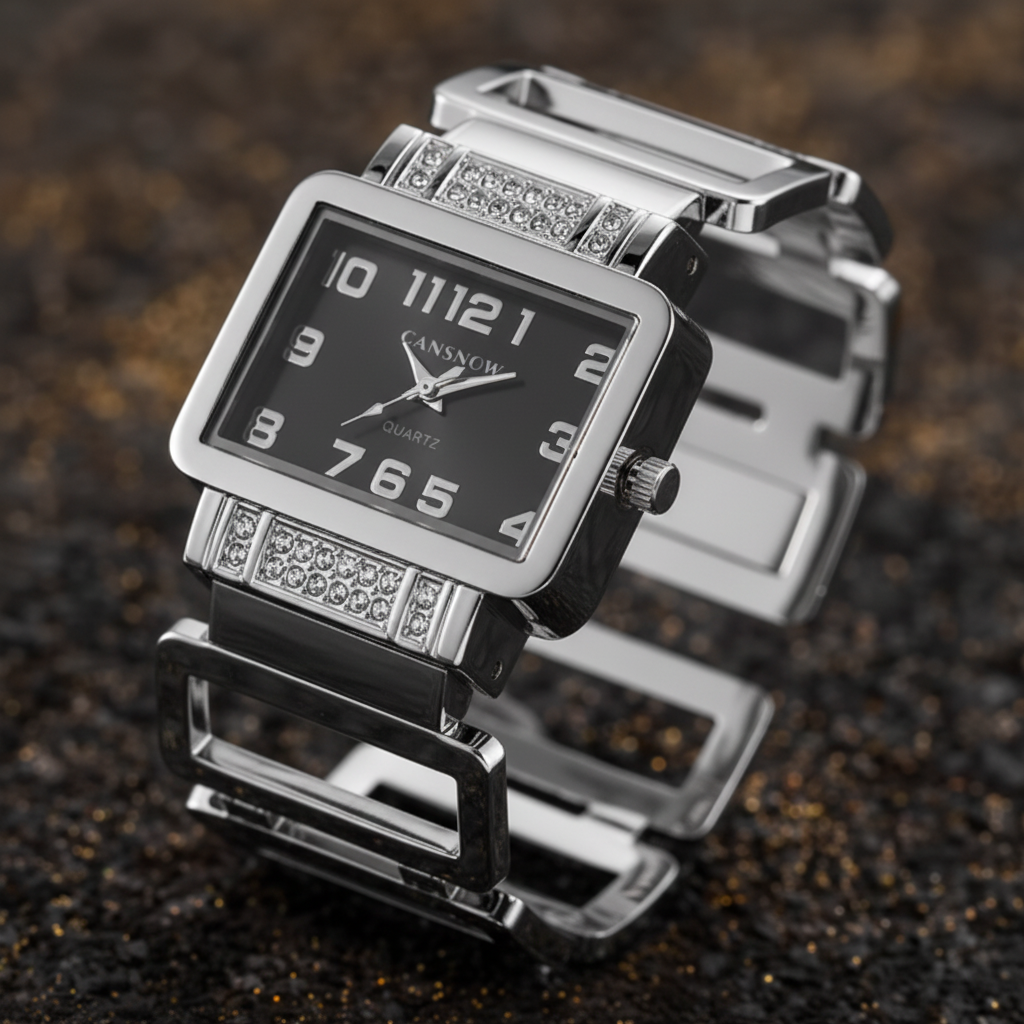 The Meridian Rectangular Watch — Bracelet Edition