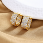 The Quadra Radiant Hoops — Geometric Artisan Edition