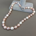 The Aurora Pearl Choker — Natural Baroque Edition