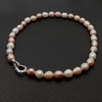 The Aurora Pearl Choker — Natural Baroque Edition