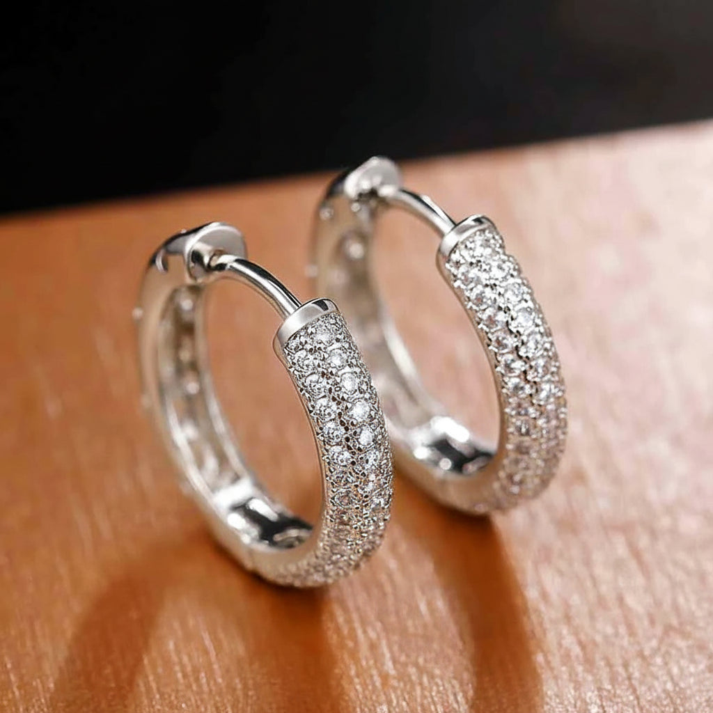 The Timeless Lustre — Radiant Hoops
