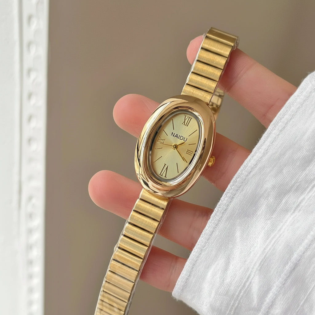 The Oval Heritage — Roman Numeral Wristwatch