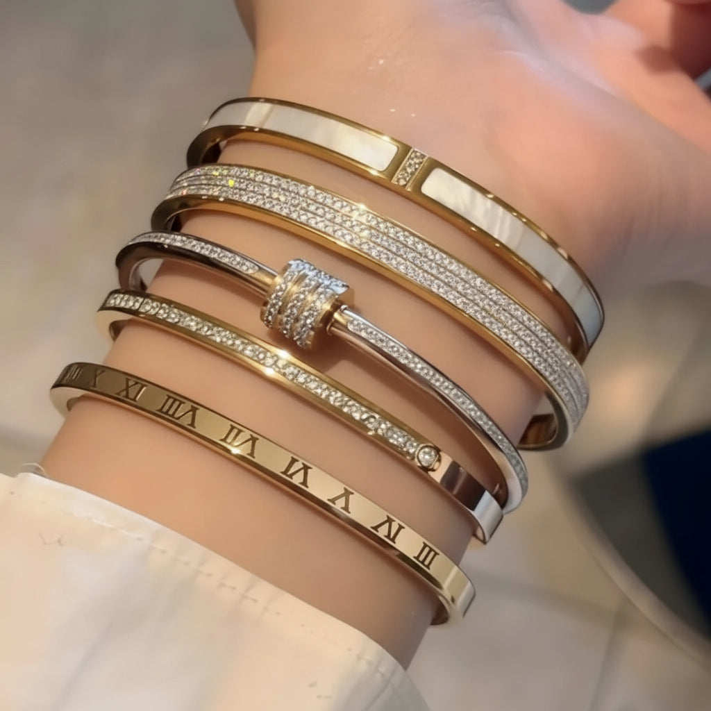 The Radiant Quintet — Essential Cuff Set