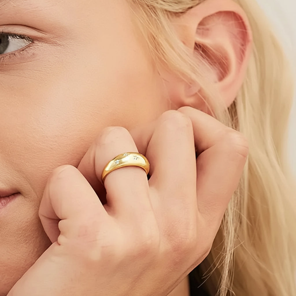 The Astra Chunky Ring — Celestial Dome Edition