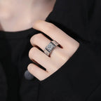 The Sovereign Square — Emerald Radiant Ring