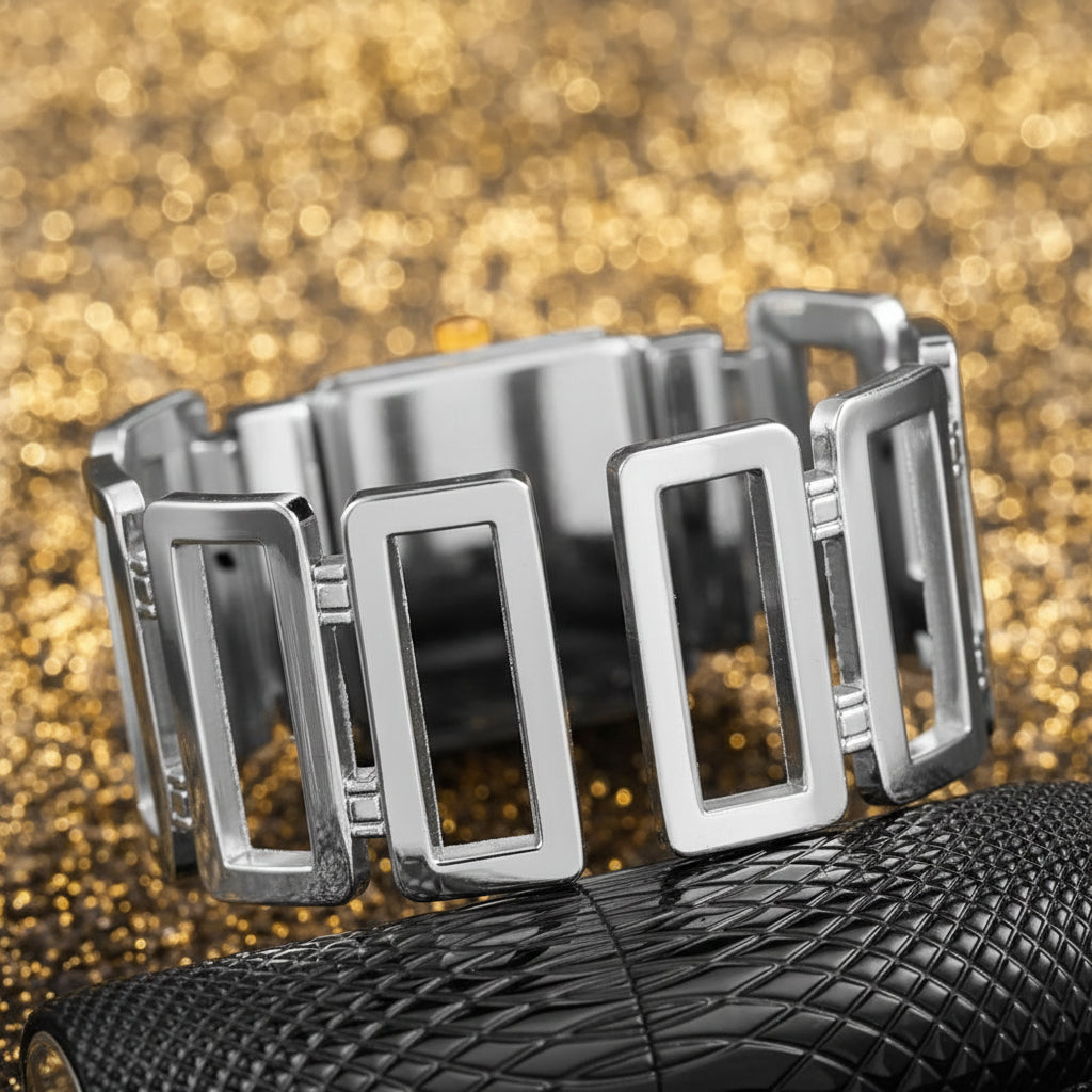 The Meridian Rectangular Watch — Bracelet Edition