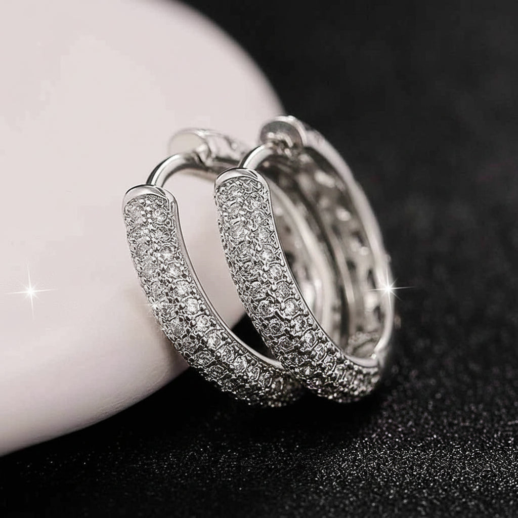 The Timeless Lustre — Radiant Hoops