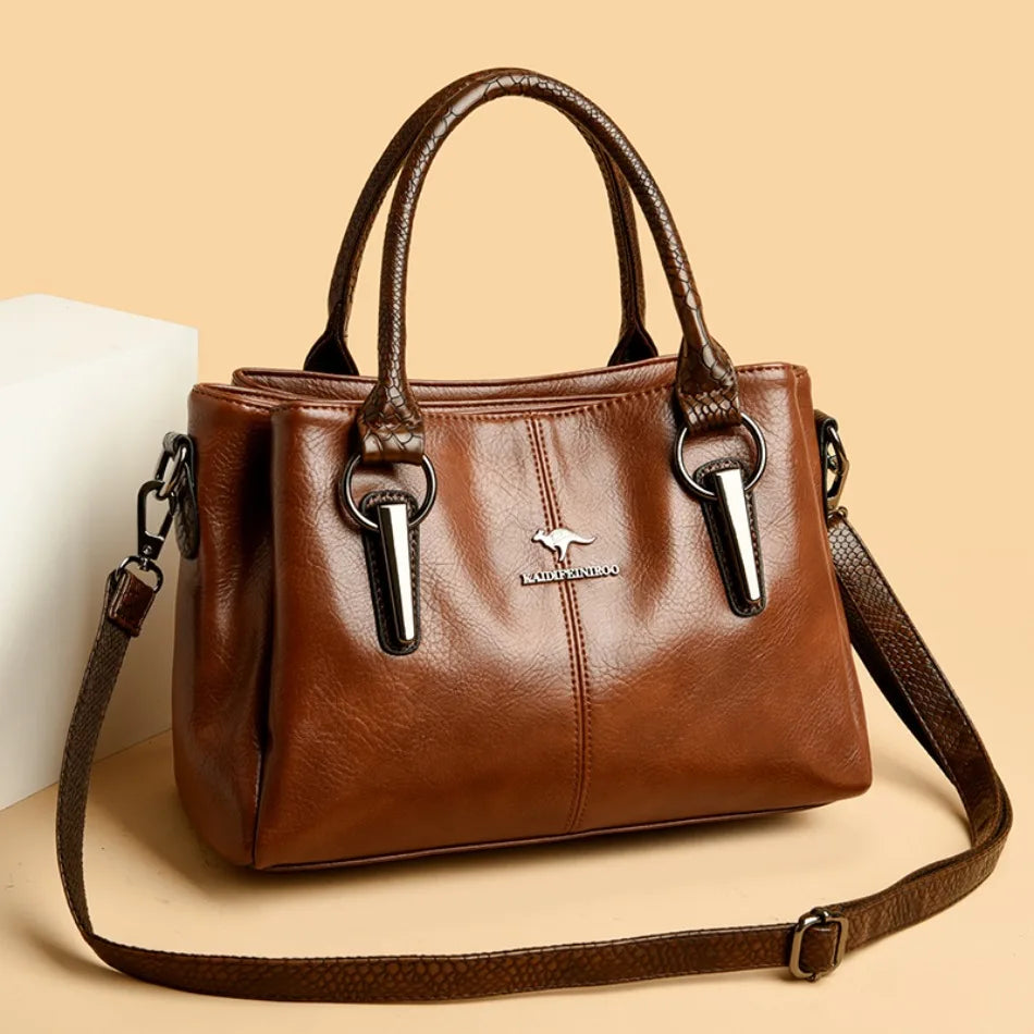 The Sovereign Large Tote — Premium Microfiber Edition