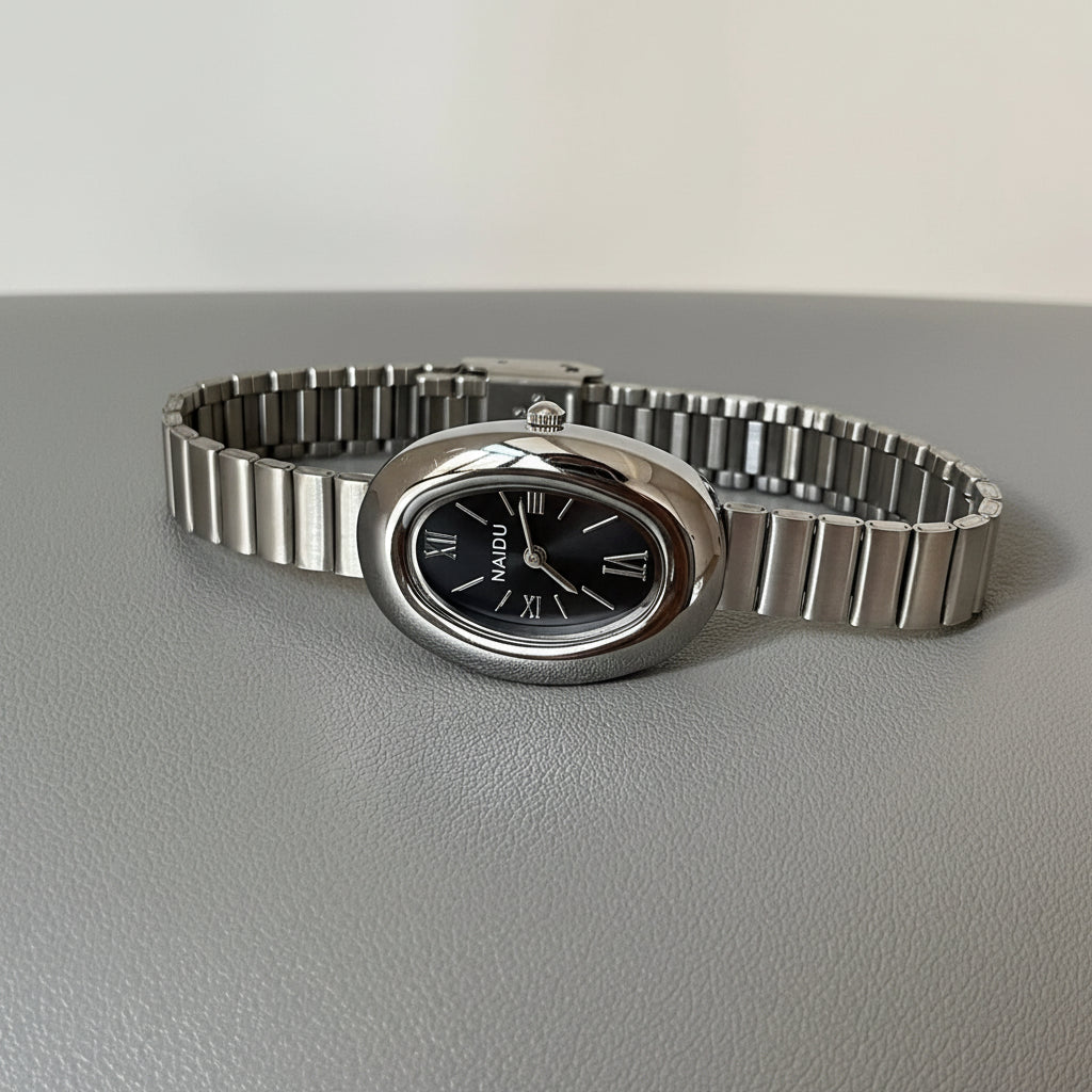 The Oval Heritage — Roman Numeral Wristwatch