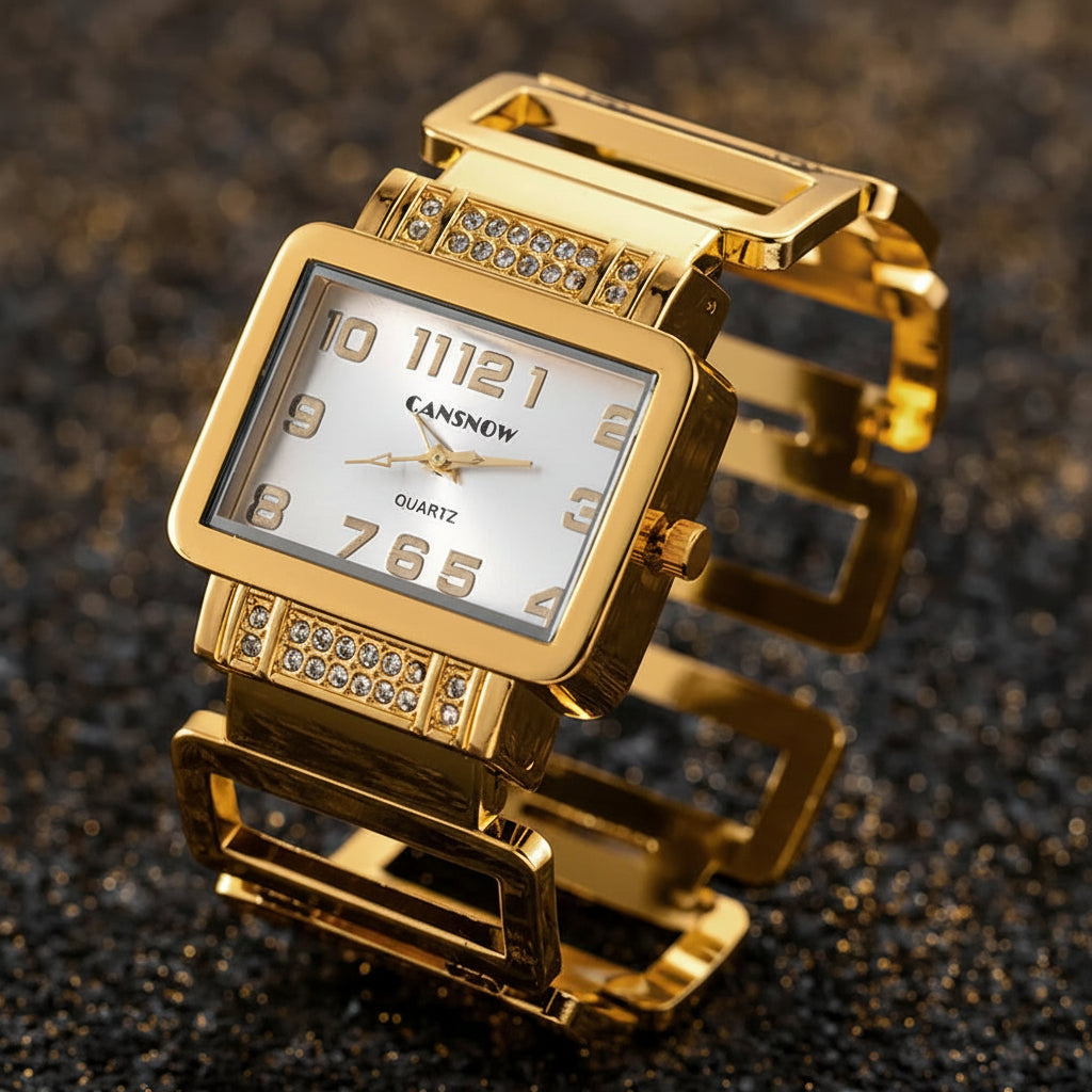 The Meridian Rectangular Watch — Bracelet Edition