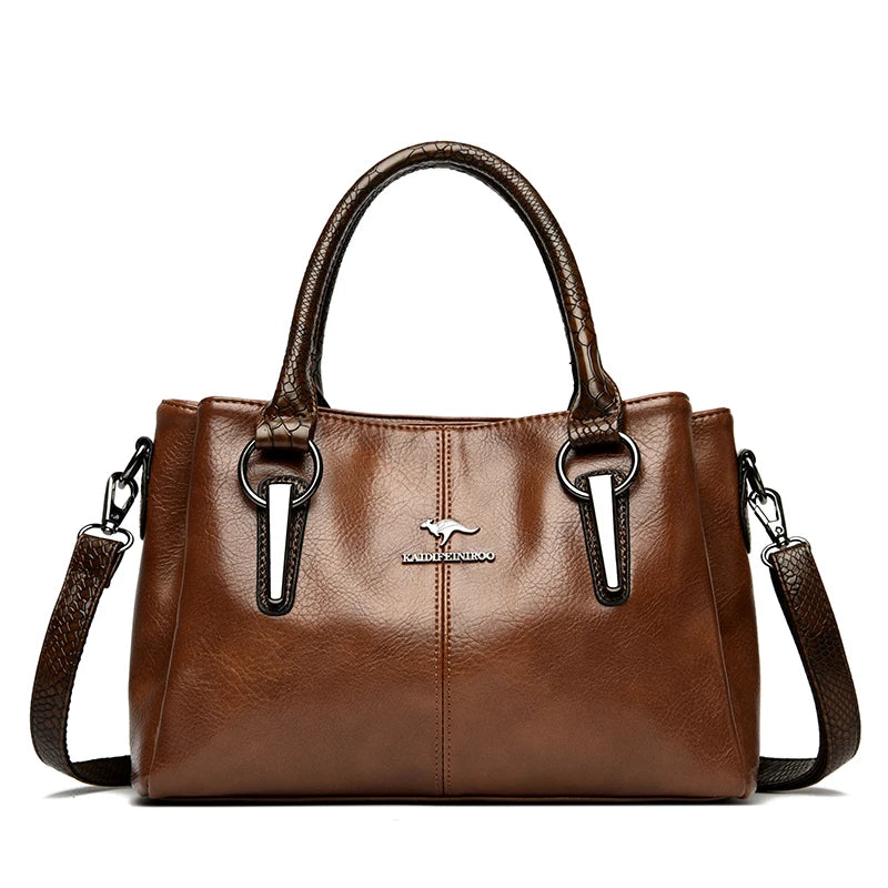 The Sovereign Large Tote — Premium Microfiber Edition