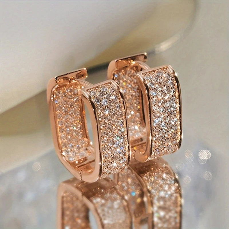 The Quadra Radiant Hoops — Geometric Artisan Edition