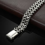 The Keel Mesh — Dual-Strand Magnetic Bracelet