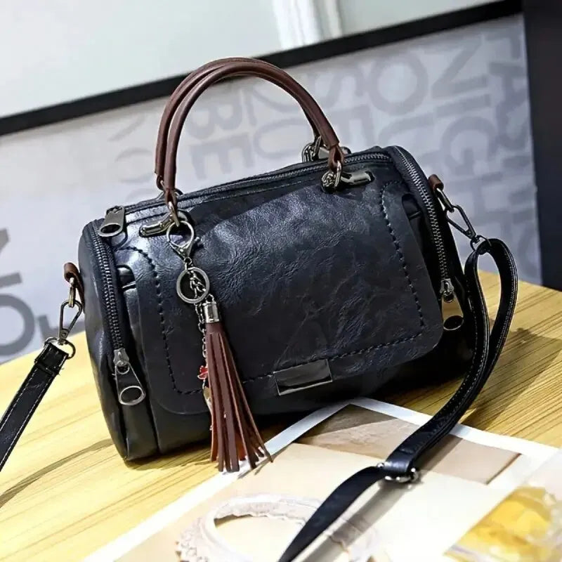 The Bastion Boston Bag — Tassel Edition