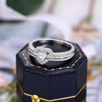 The Eternal Heart Solitaire Ring — Heart-Cut Brilliant Edition