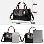 The Sovereign Large Tote — Premium Microfiber Edition