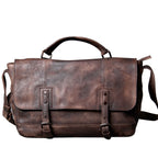 The Heritage Satchel — Vegetable Tanned Leather