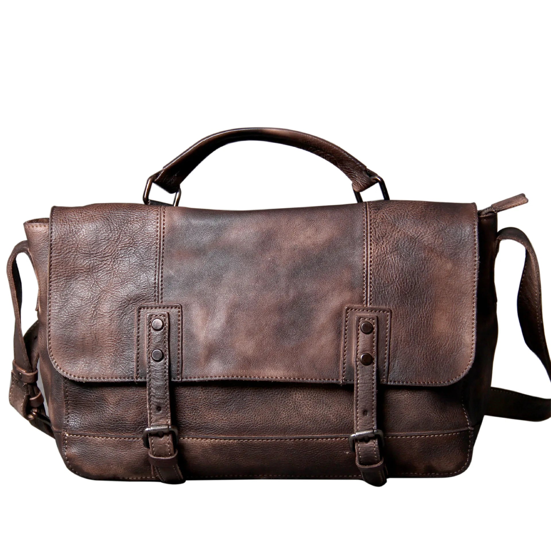 The Heritage Satchel — Vegetable Tanned Leather