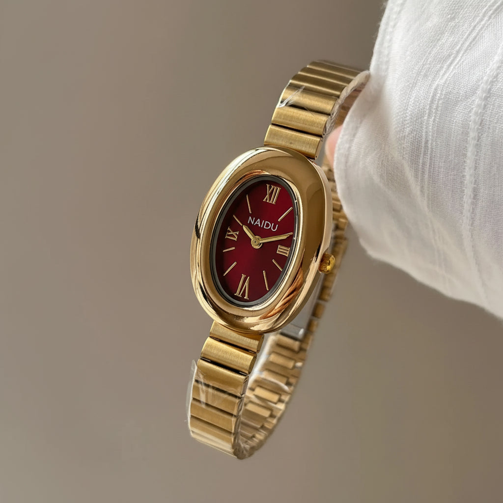 The Oval Heritage — Roman Numeral Wristwatch