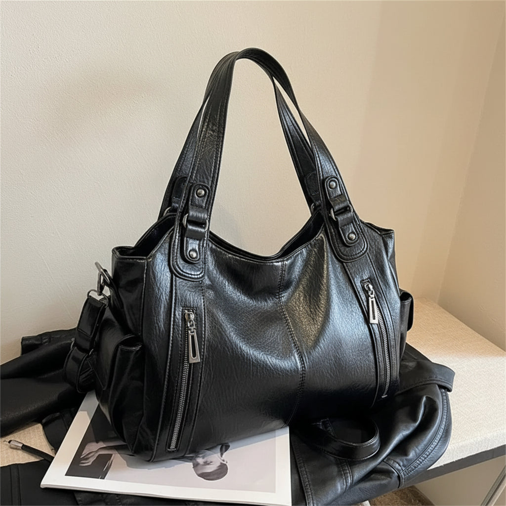 The Soho Slouchy Hobo — Premium Microfiber Edition