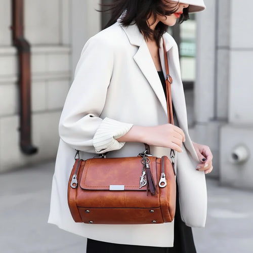 The Bastion Boston Bag — Tassel Edition