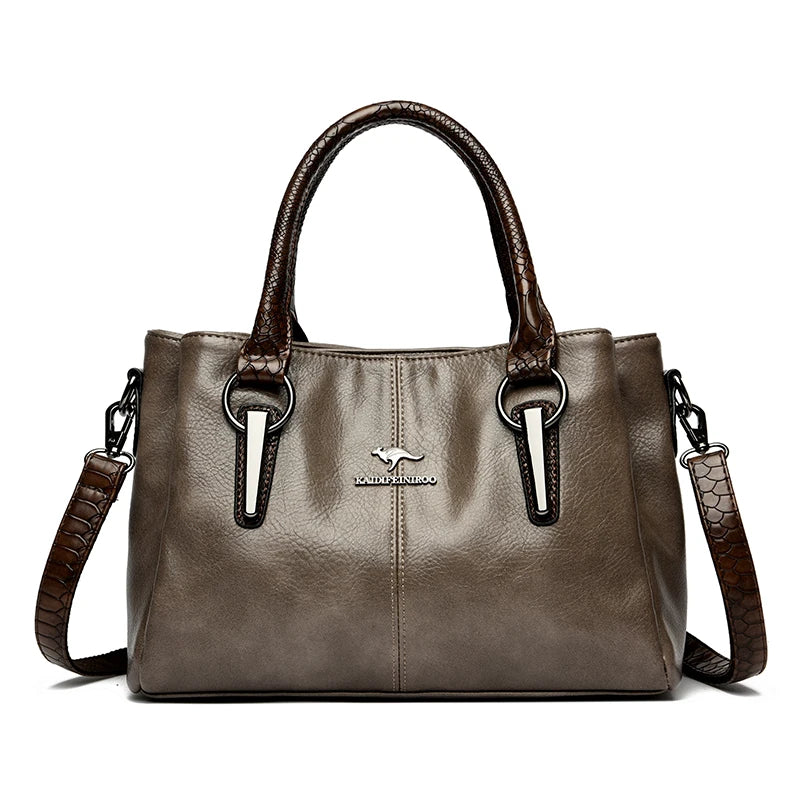 The Sovereign Large Tote — Premium Microfiber Edition
