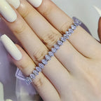 The Marquise Radiant Tennis Bracelet — Sterling Lustre Edition