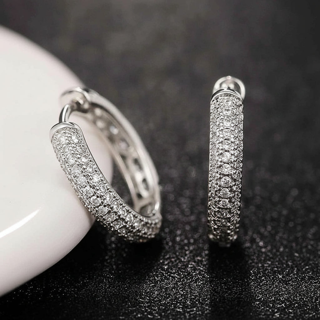 The Timeless Lustre — Radiant Hoops