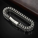 The Keel Mesh — Dual-Strand Magnetic Bracelet