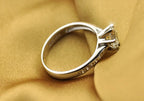 The Classic Solitaire Statement Ring — Sterling Lustre Edition