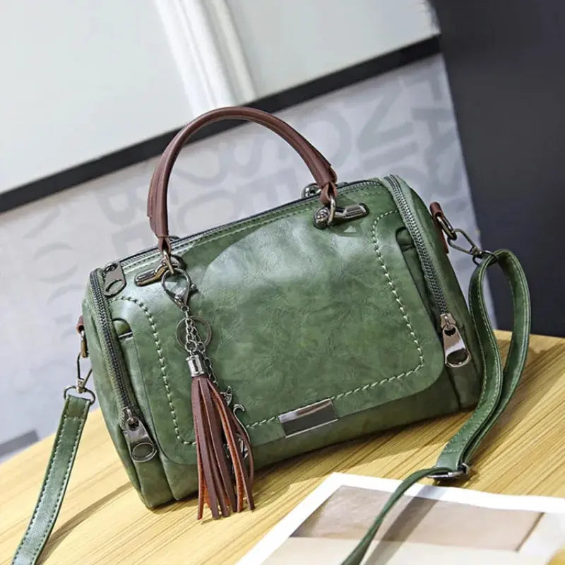 The Bastion Boston Bag — Tassel Edition