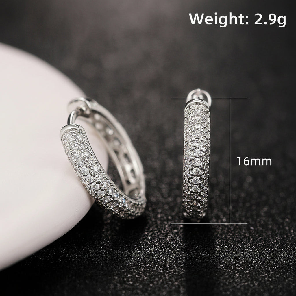 The Timeless Lustre — Radiant Hoops