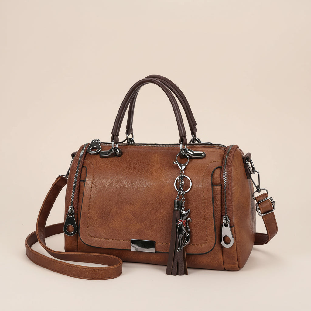 The Bastion Boston Bag — Tassel Edition
