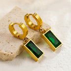 The Emerald Geometric Set — Artisan Malachite Edition