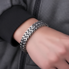 The Keel Mesh — Dual-Strand Magnetic Bracelet
