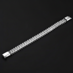 The Keel Mesh — Dual-Strand Magnetic Bracelet