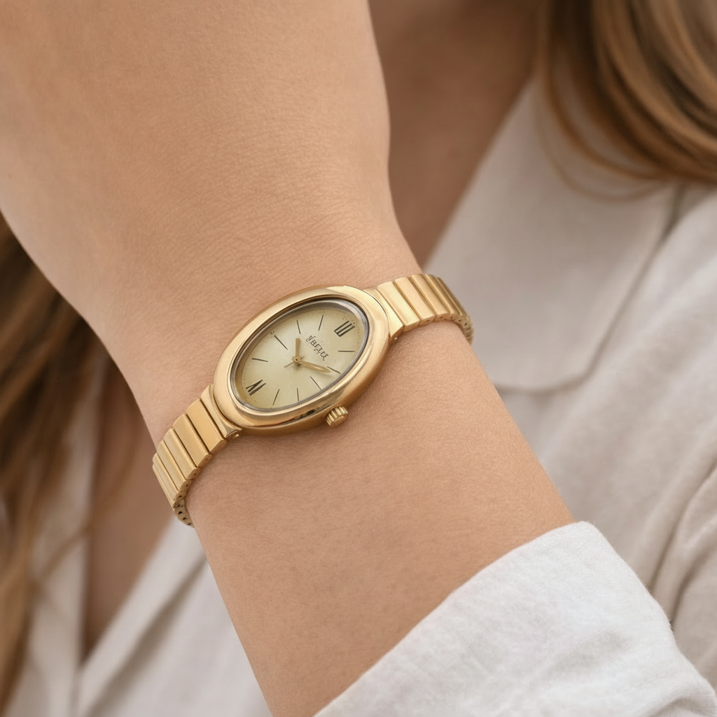 The Oval Heritage — Roman Numeral Wristwatch