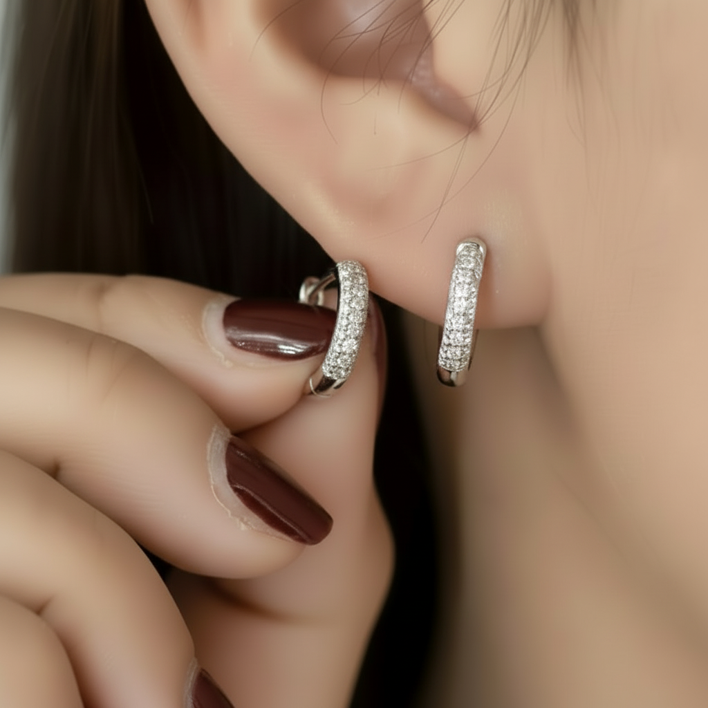 The Timeless Lustre — Radiant Hoops