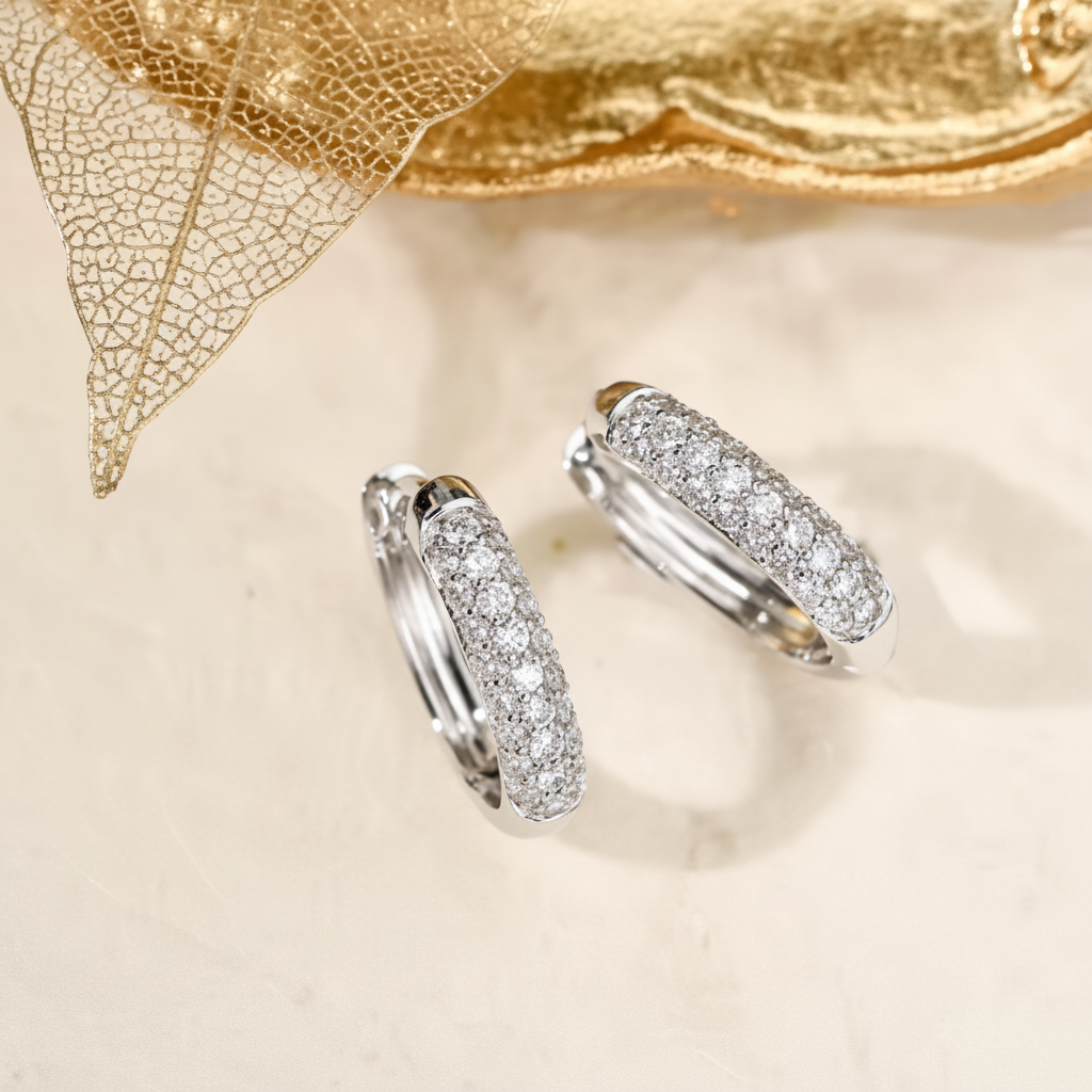 The Timeless Lustre — Radiant Hoops