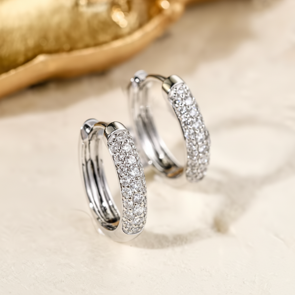 The Timeless Lustre — Radiant Hoops